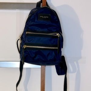 Navy Marc Jacobs Mini Backpack